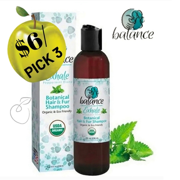 BALANCE BOTANICAL HAIR & FUR SHAMPOO EXHALE - Picture 1 of 11